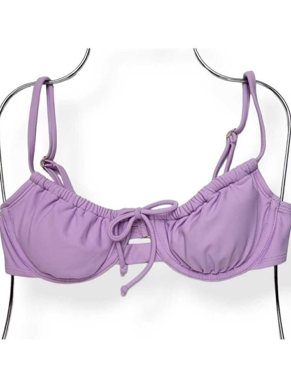 Xhilaration  Underwired Lavender Bikini Top Large jrs. 8-10